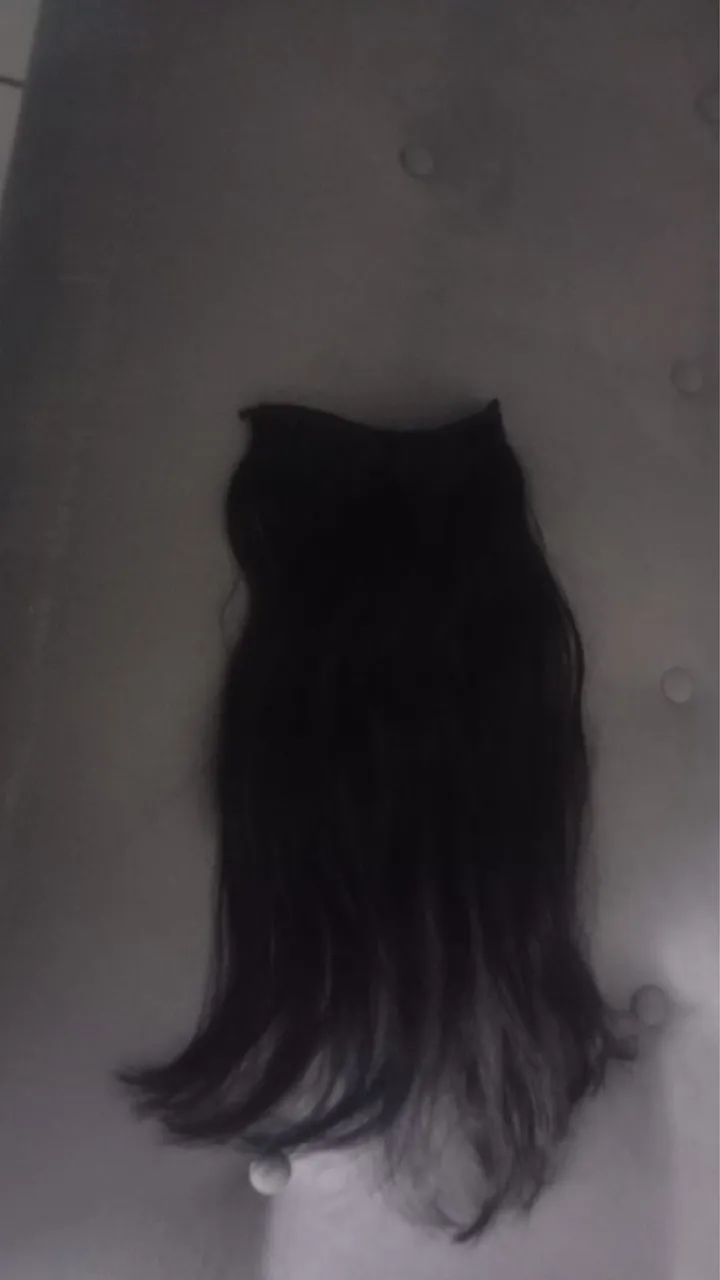 Cabelo humano brasileiro 50 cm 