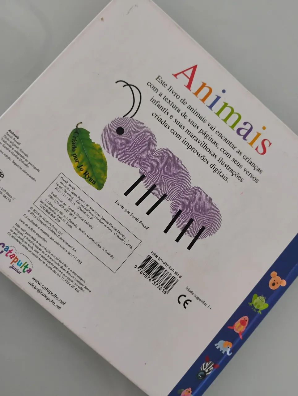Livro com textura e animais - Foto 4