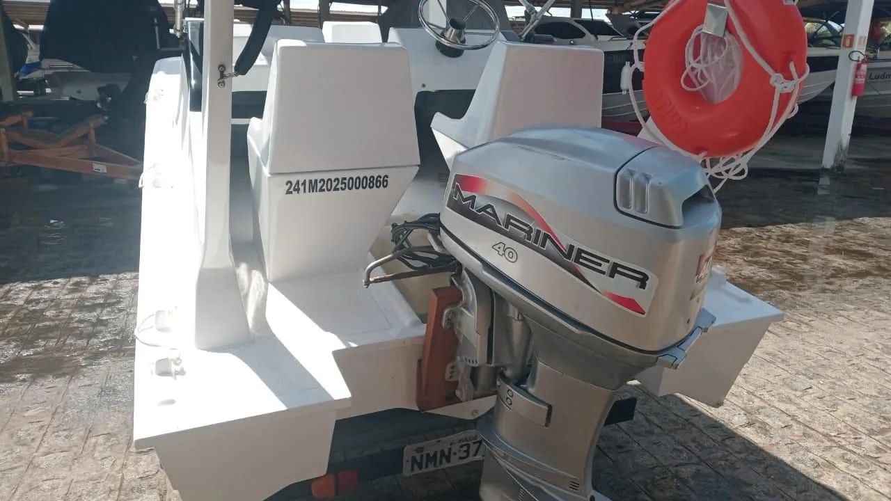 Flypper 8 lugares motor mariner 40 - Foto 5