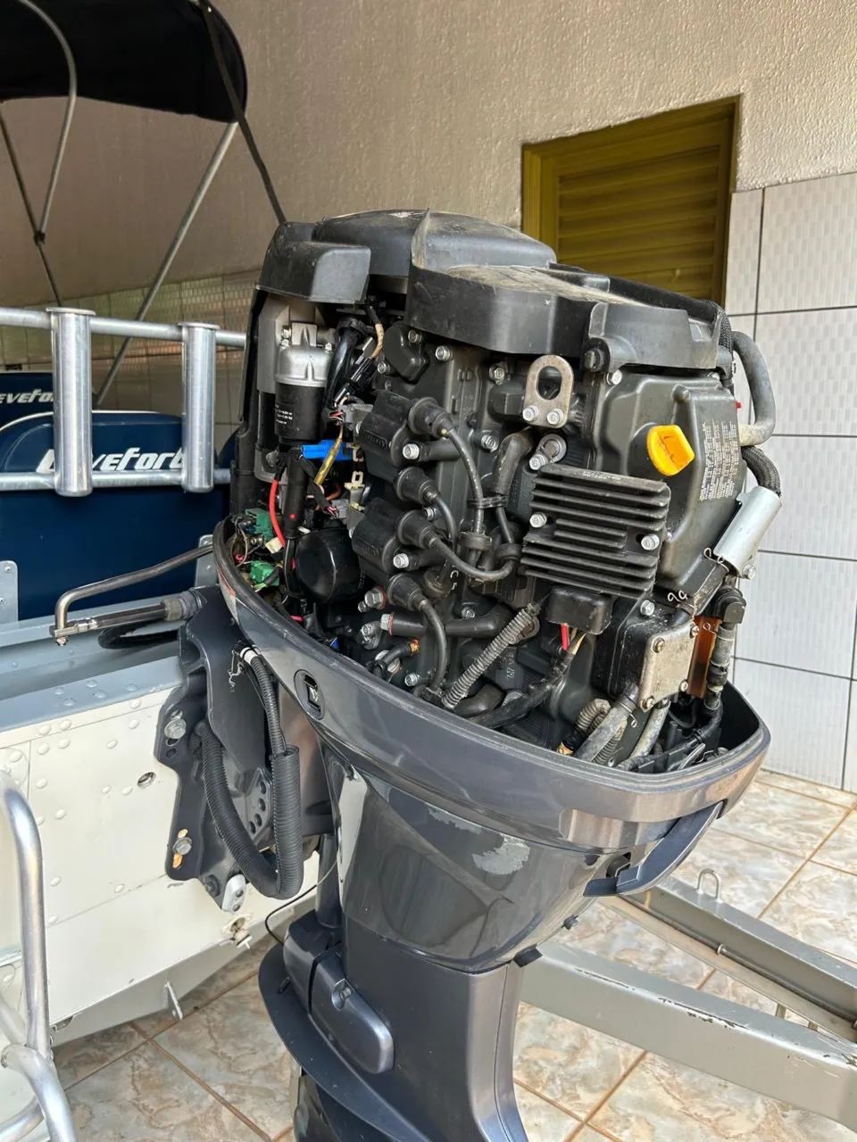 Lancha levfort apolus 600 (270 horas de uso) motor 60hp - Foto 5