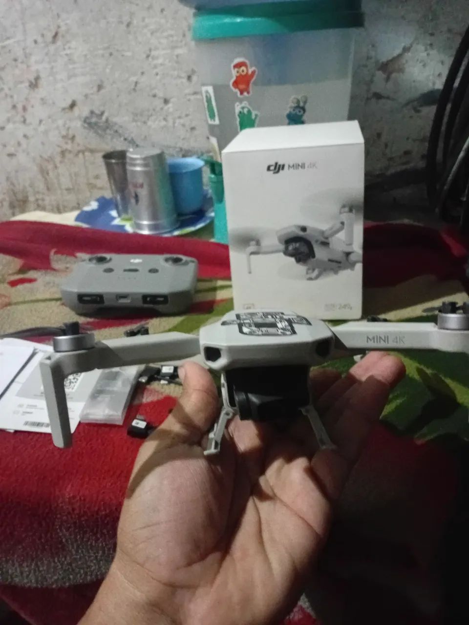 Drone dji mini 4k funcionando perfeitamente estandarte  - Foto 2