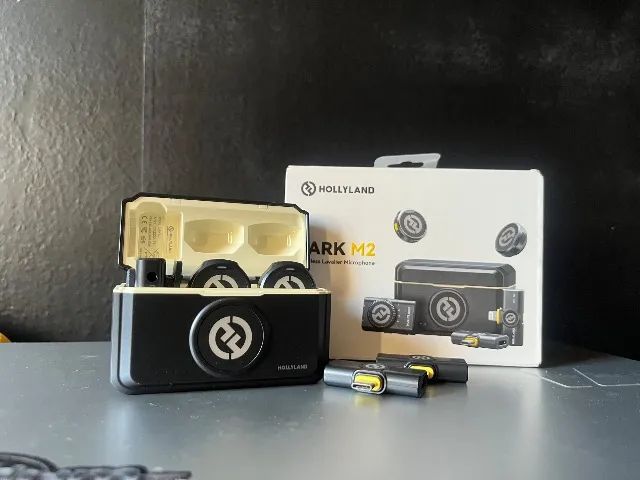 Microfone Sem Fio Hollyland Lark M2 (Usado 3x) SEMINOVO 