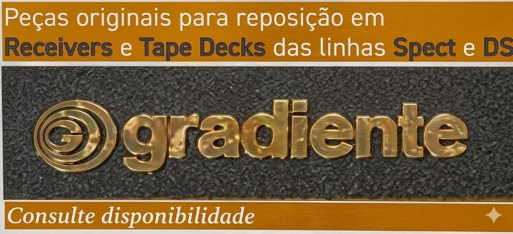 Gradiente - Gabinete para Receiver ou Tape Deck Spect ou DS - Foto 2
