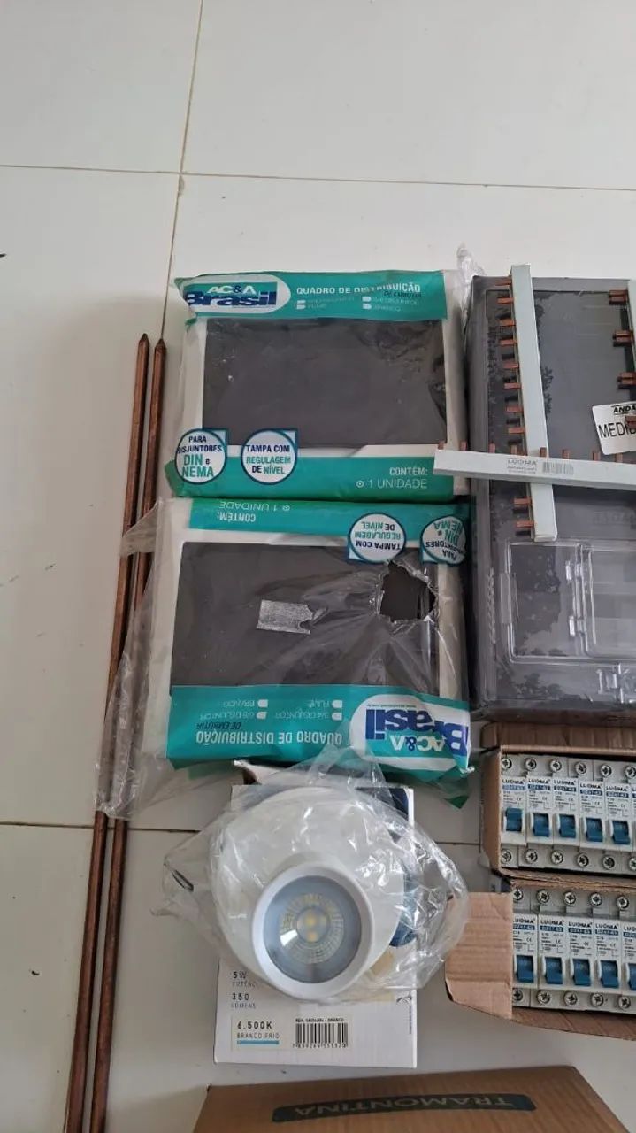 Material elétrico todos novos  - Foto 3
