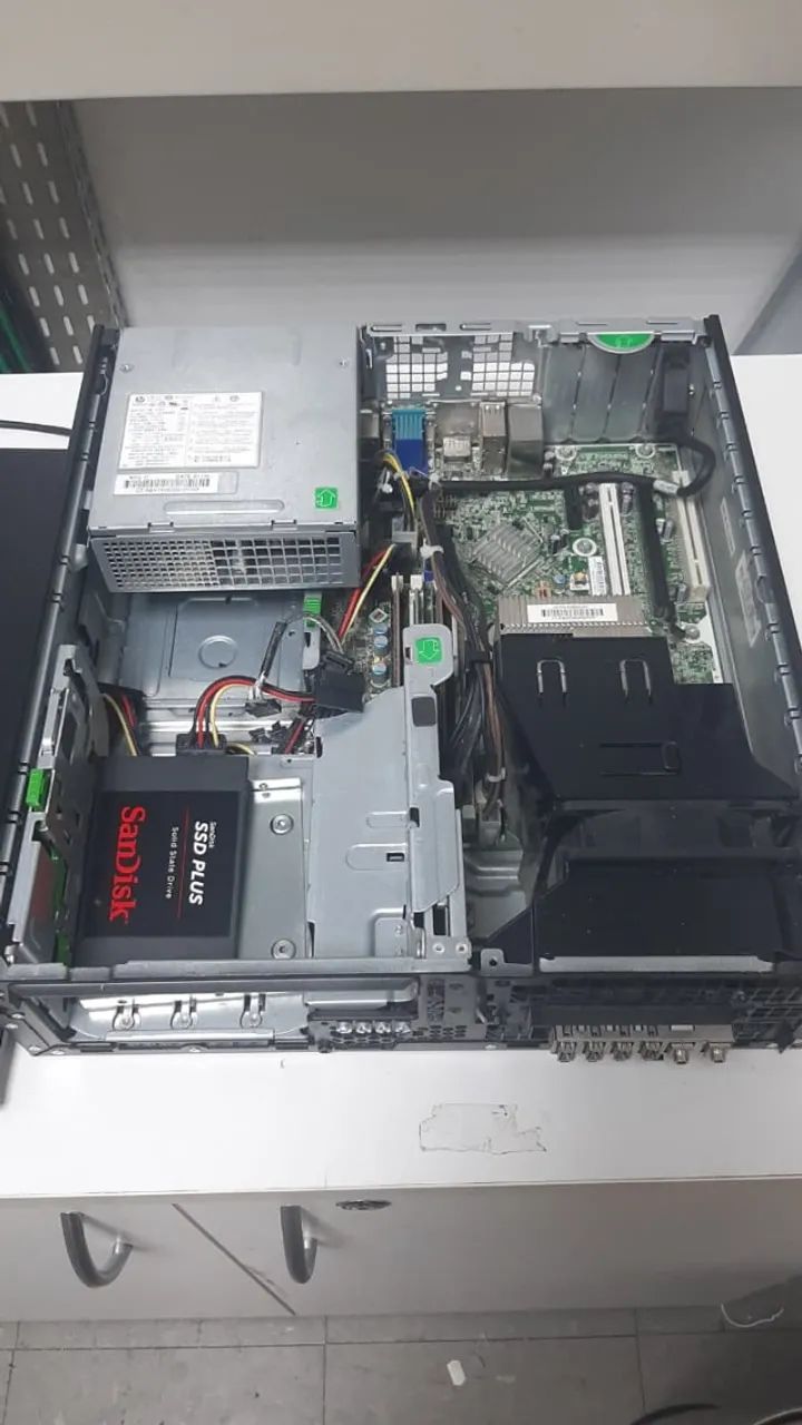 PC HP COMPAQ 8200 ELITE SMALL FORM FACTOR 240GB 12GB DE RAM *sem painel frontal* - Foto 2