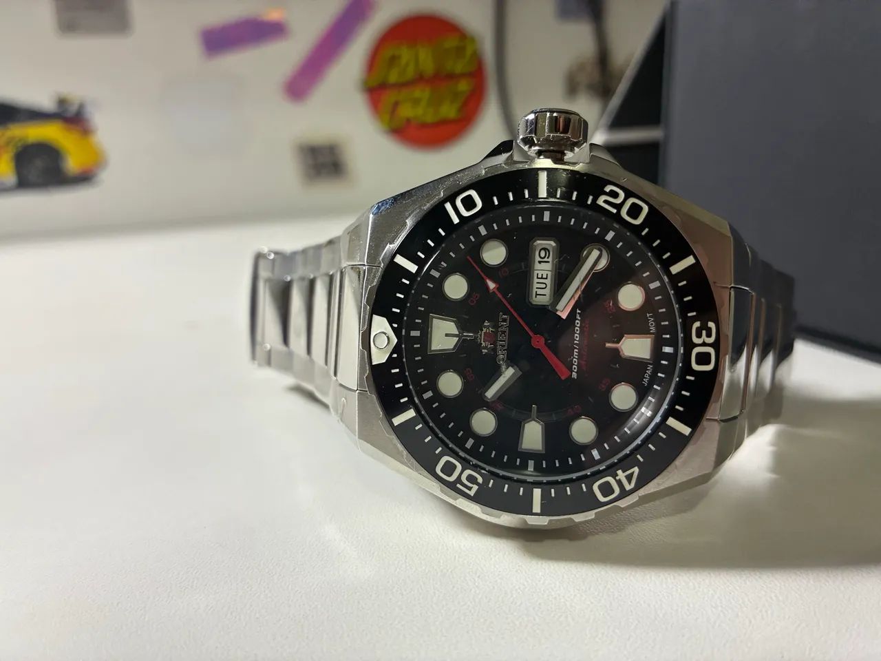 Relógio Orient Poseidon Diver Automático F49SS035 - Acessórios