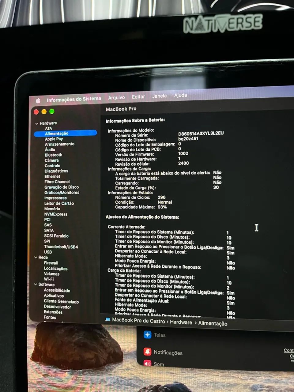 Macbook pro M1 256gb  - Foto 2