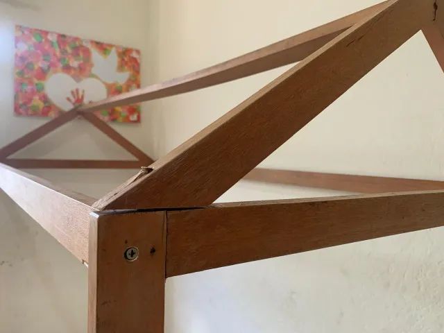 Cama Infantil em MDF e madeira. - Foto 3