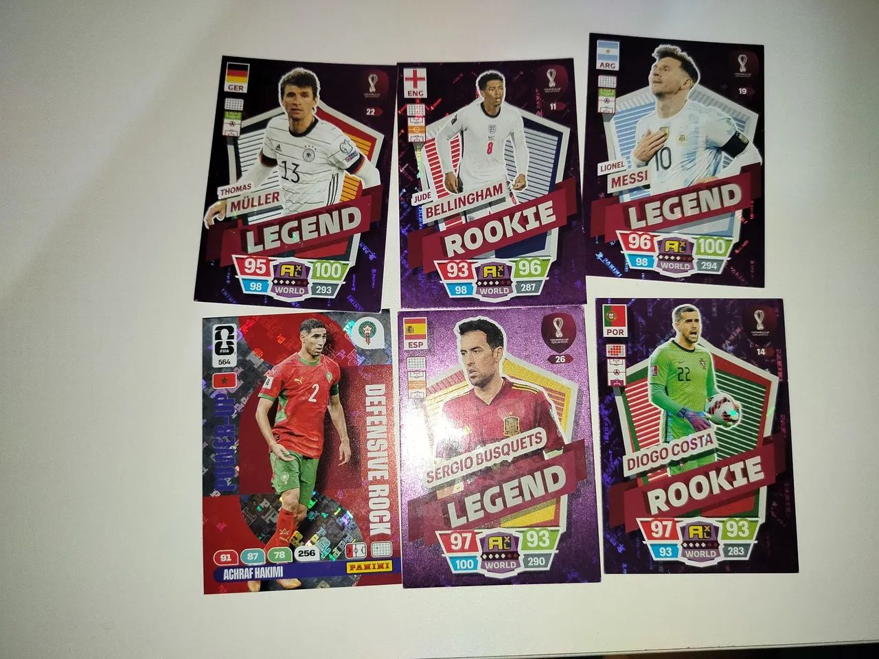 Card Adrenalyn Raros - Copas 2022 e 2026 - Foto 3