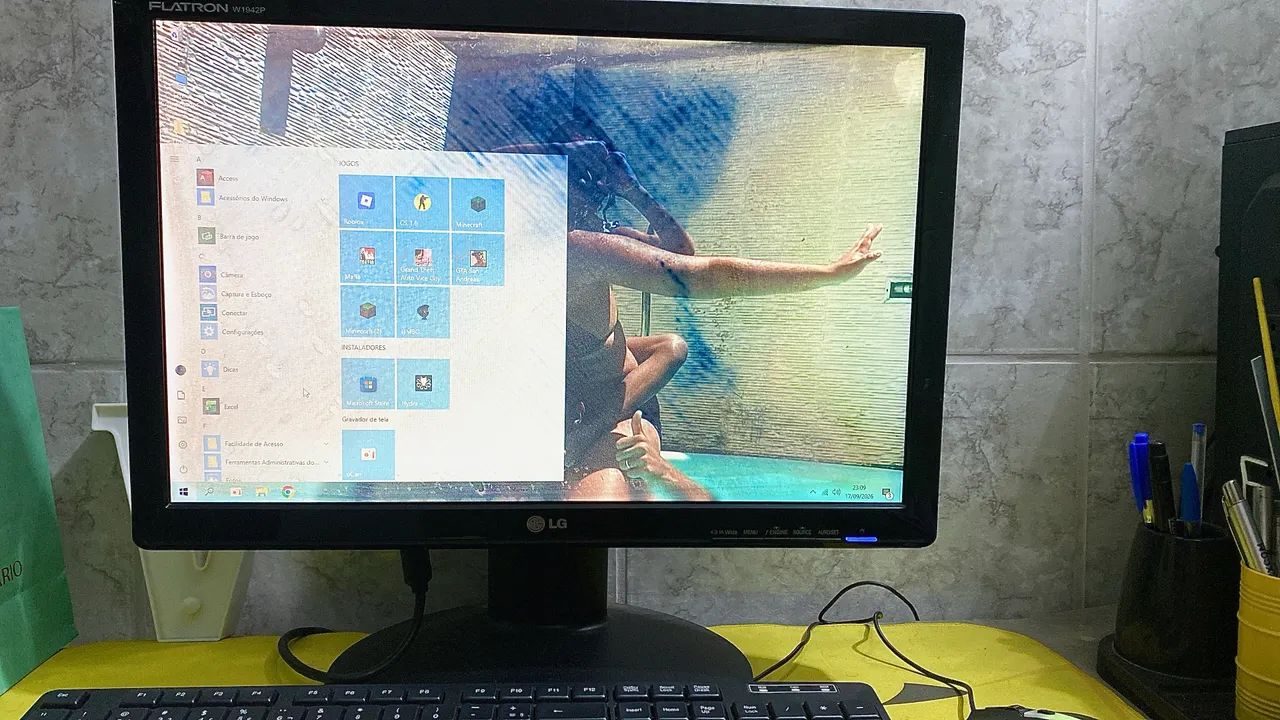 Pc completo, faço rolo 
