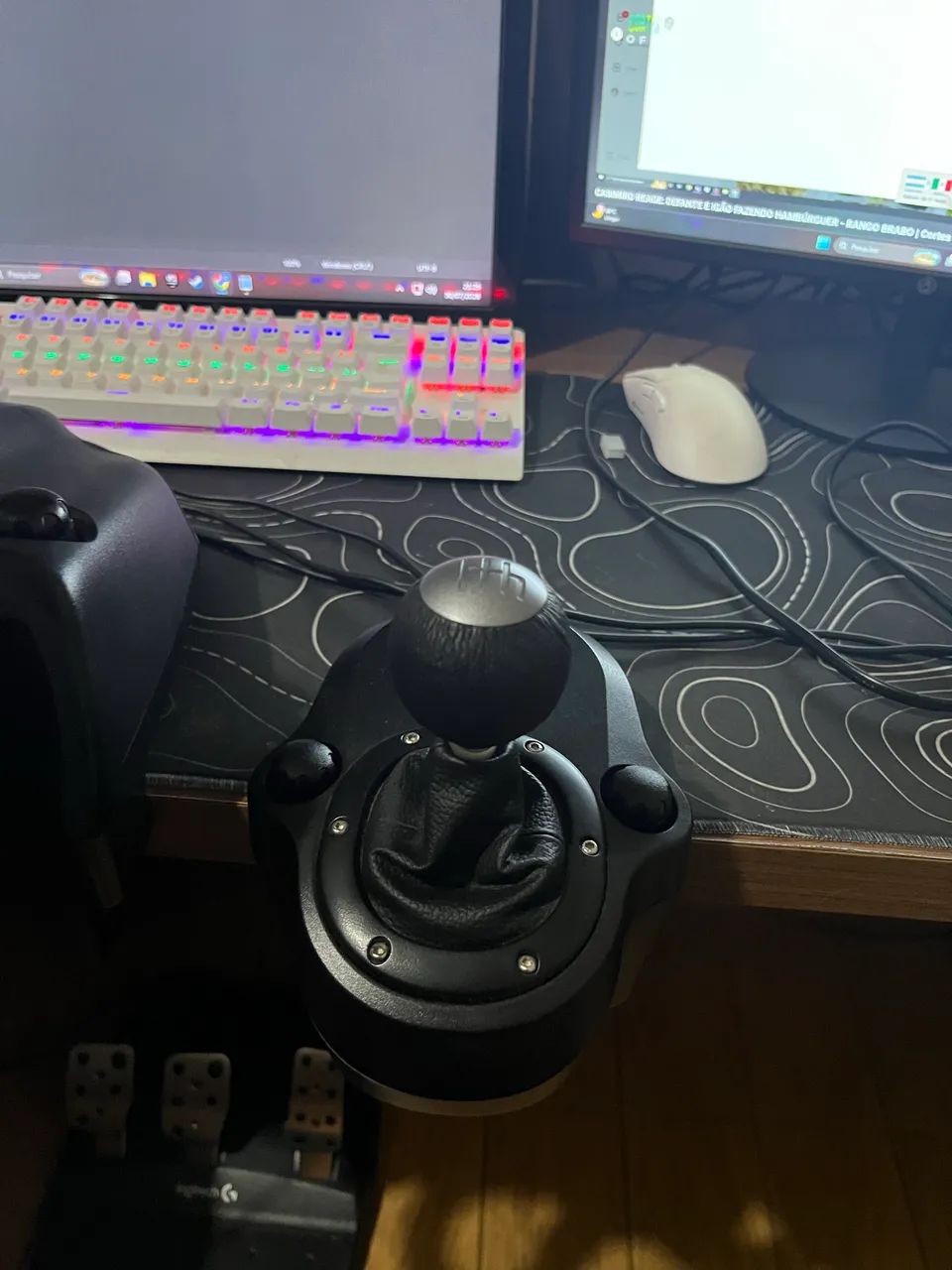 Volante logitech g920 + câmbio  - Foto 4