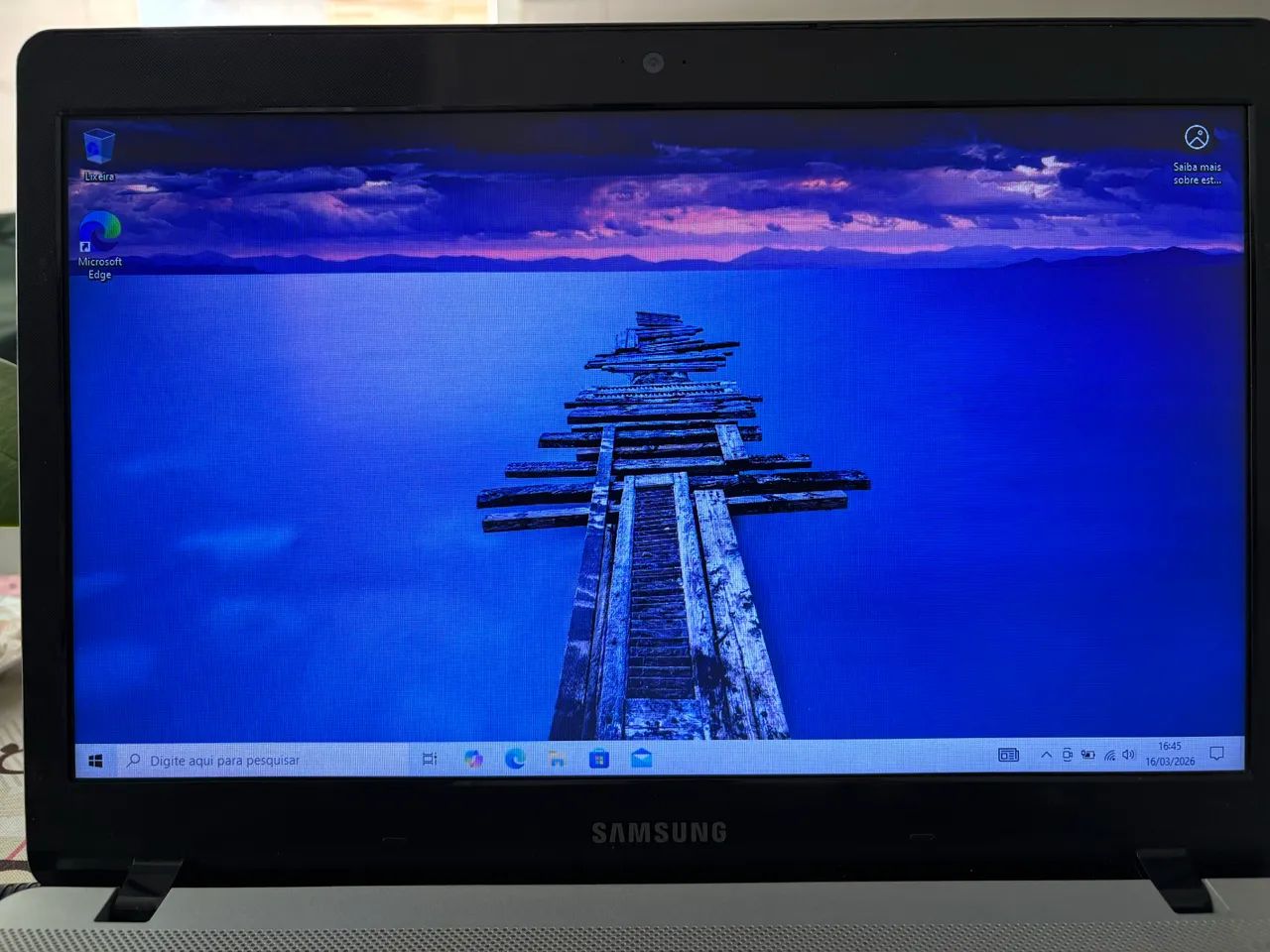 Notebook Samsung NP370E4K em bom estado. - Foto 3