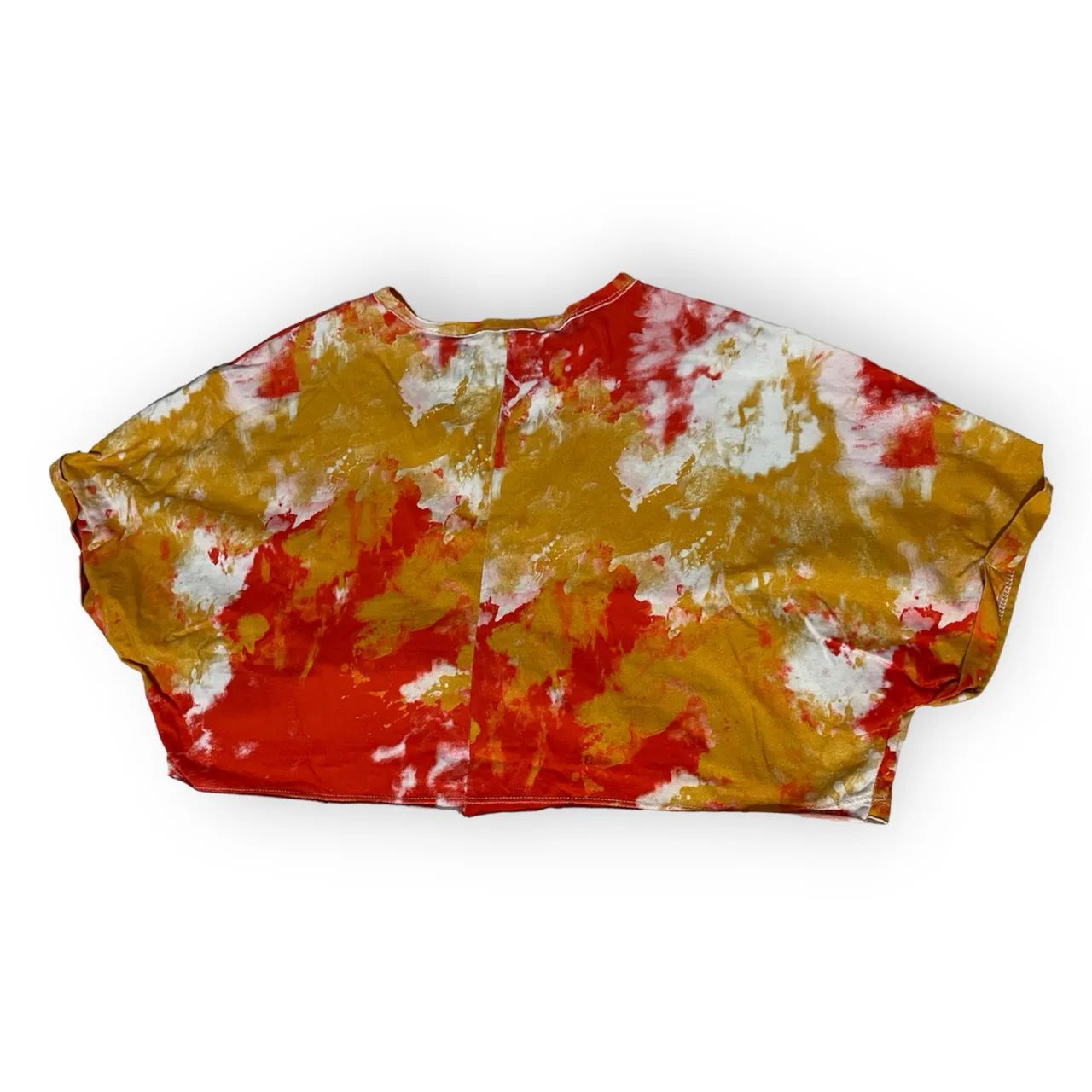 Camiseta cropped tie dye feminino  - Foto 3