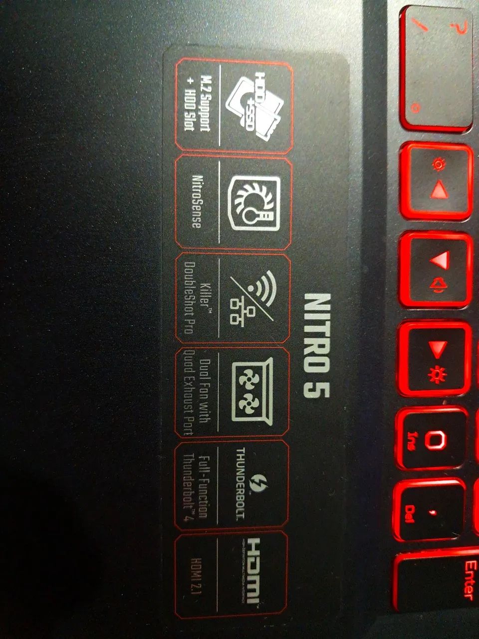NOTEBOOK GAMER NITRO 5 - RTX 3050  - Foto 2
