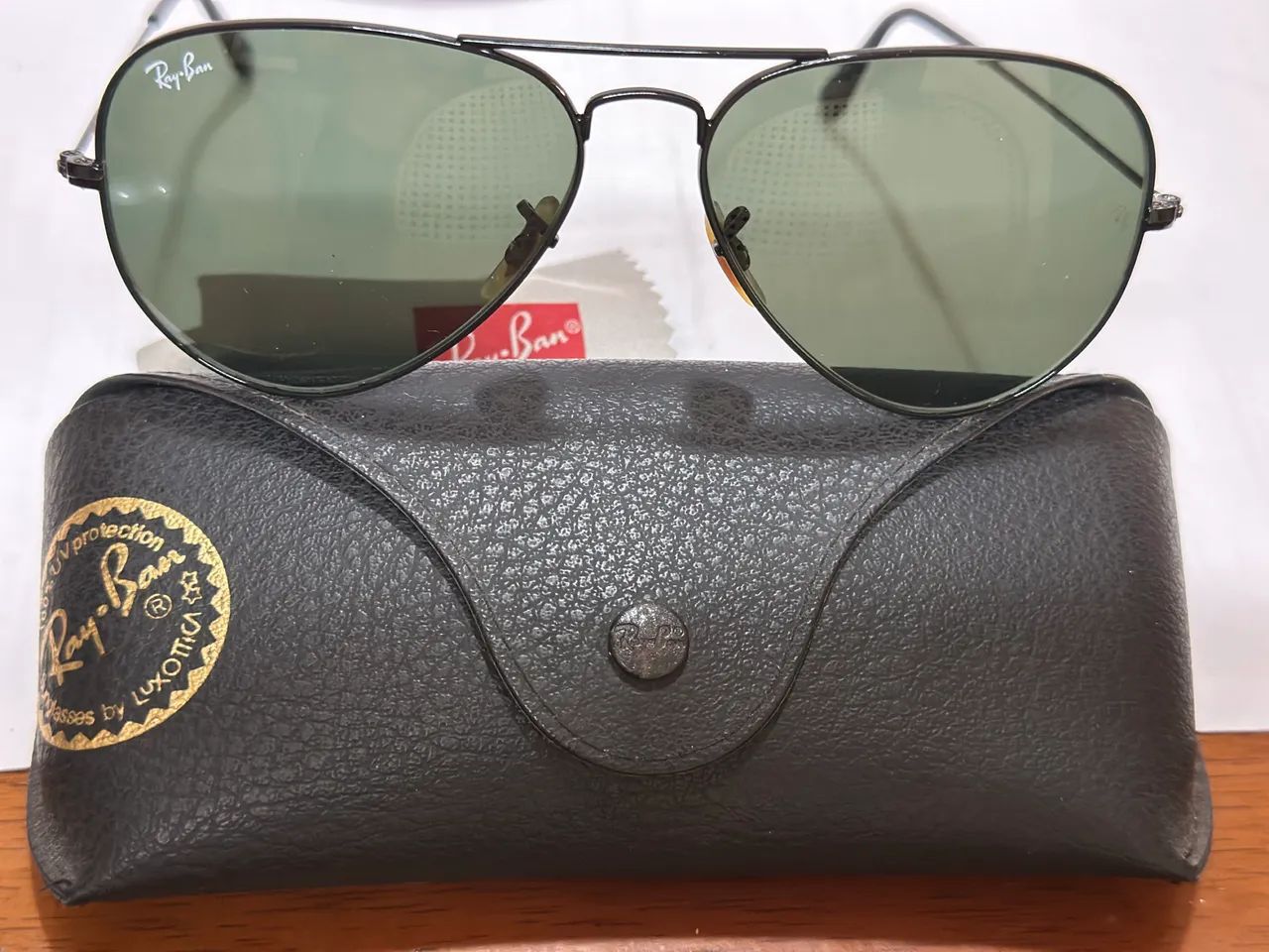 Óculos aviador Rayban original - Foto 5