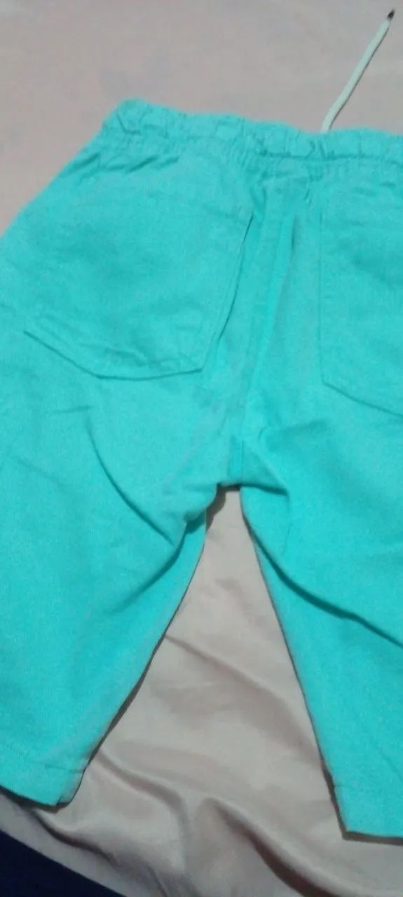 Camisetas e bermuda tamanho 12 - Foto 4