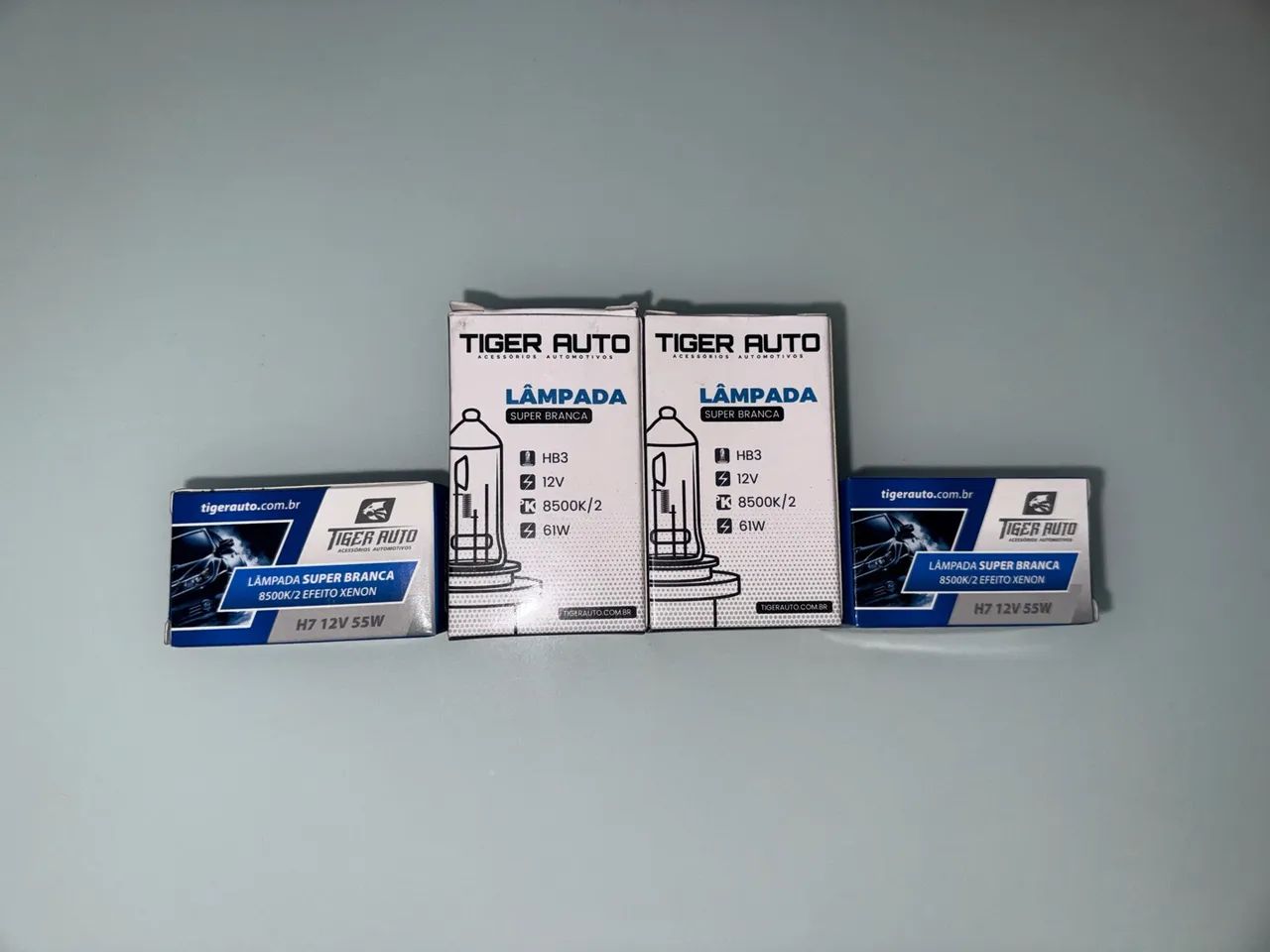 Kit para farol super branca halogena