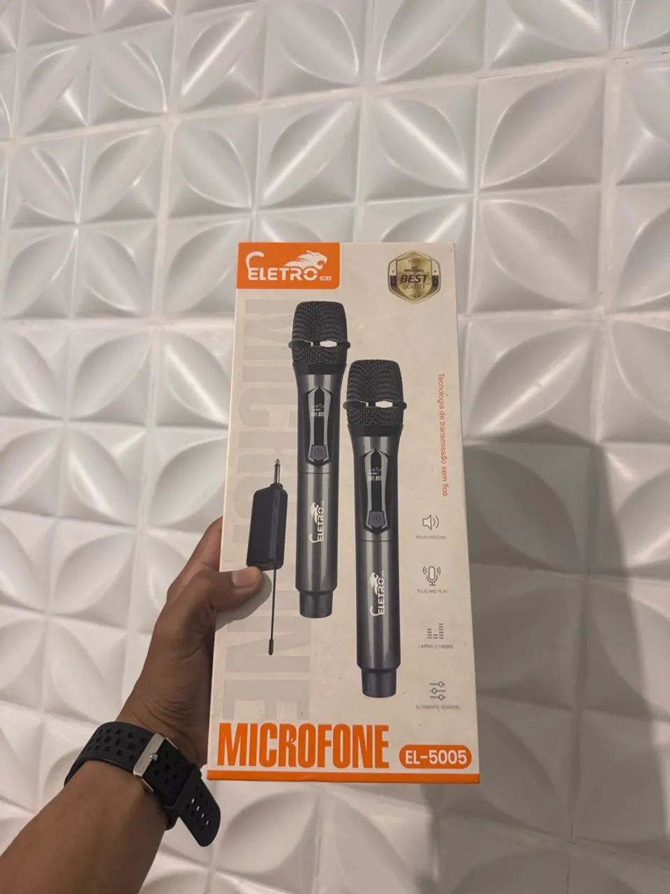 Par de Microfones sem fio! 