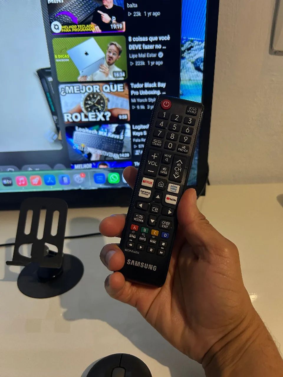 smart tv samsung garantia de um ano 32 polegadas caixa e nota fiscal - Foto 3