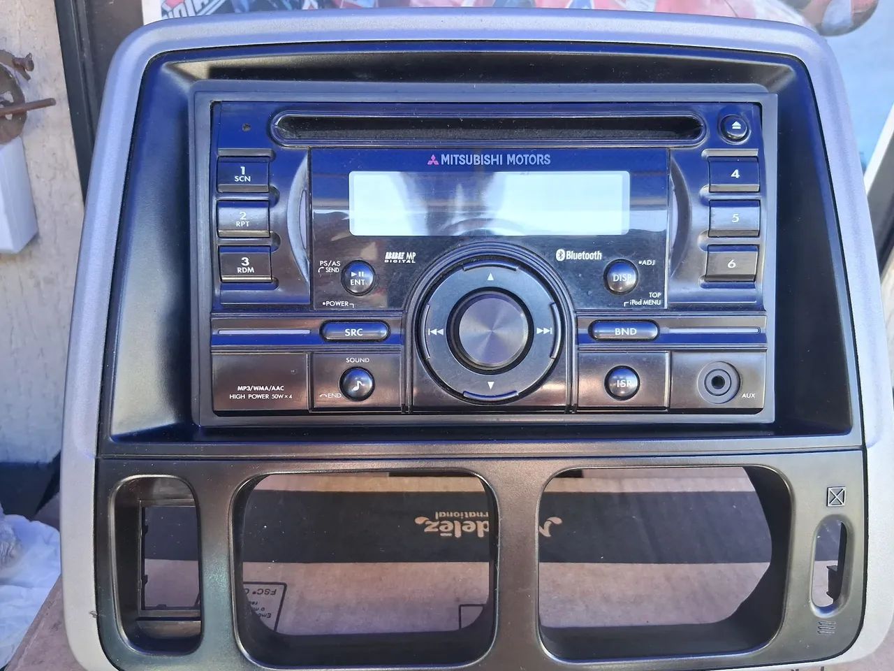 Som pajero tr4 original cd Bluetooth  pen drive  - Foto 4