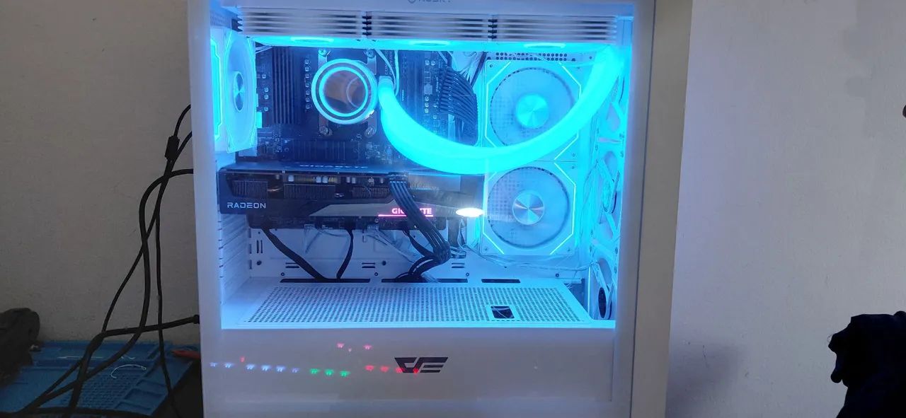 PC Gamer RX 7600 + Ryzen 5 5500 + Water Cooler  - Foto 2
