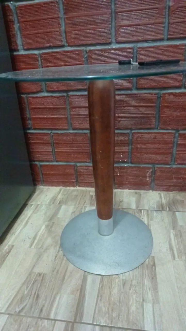 Mesa de canto de vidro - Foto 2