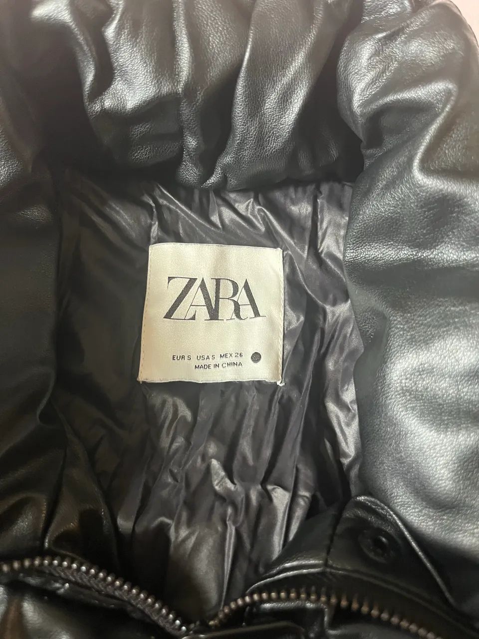PUFFER ZARA TAMANHO M - Foto 2