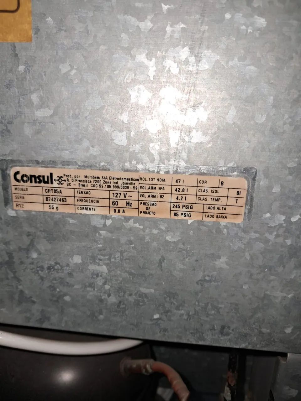 Frigobar cônsul 