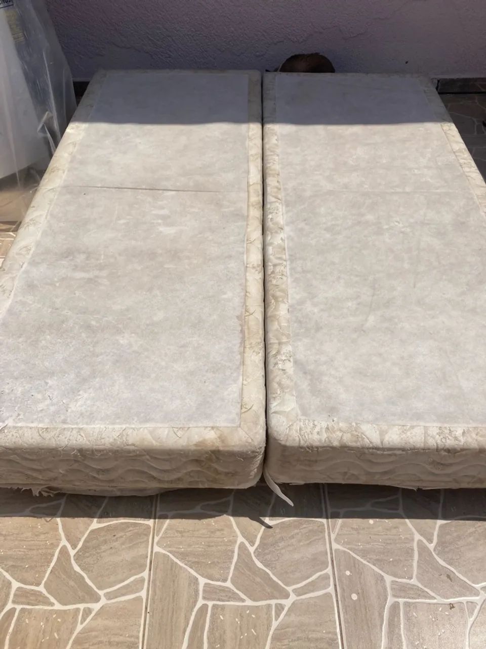 Base de Cama Box Casal KING Size bipartida