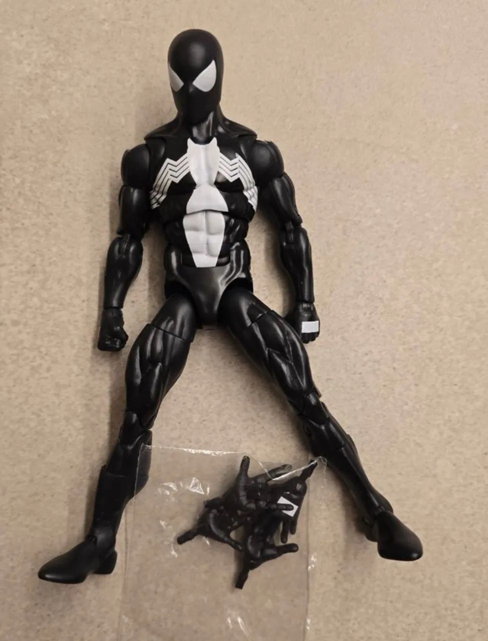 Spider Man symbiont marvel legends
