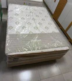 Conjunto Box de Solteiro Berlim 0,88x1,88x26cm - Probel - Foto 5