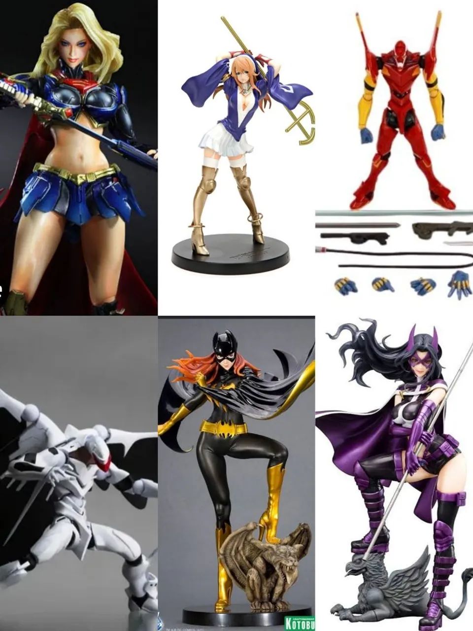 ACTION FIGURES BATMAN, SUPERMAN, MULHER MARAVILHA,SPIDERMAN, IRON STUDIOS, MARVEL SELECT - Foto 5