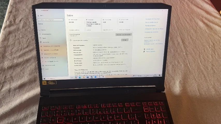 ACER NITRO 5 notebook gamer - Foto 5