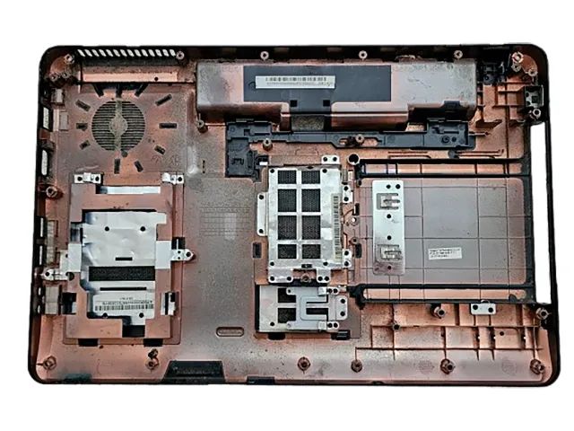 Base Carcaça Inferior Notebook Acer Aspire 5532 C/ Tampas Cinza - Foto 3