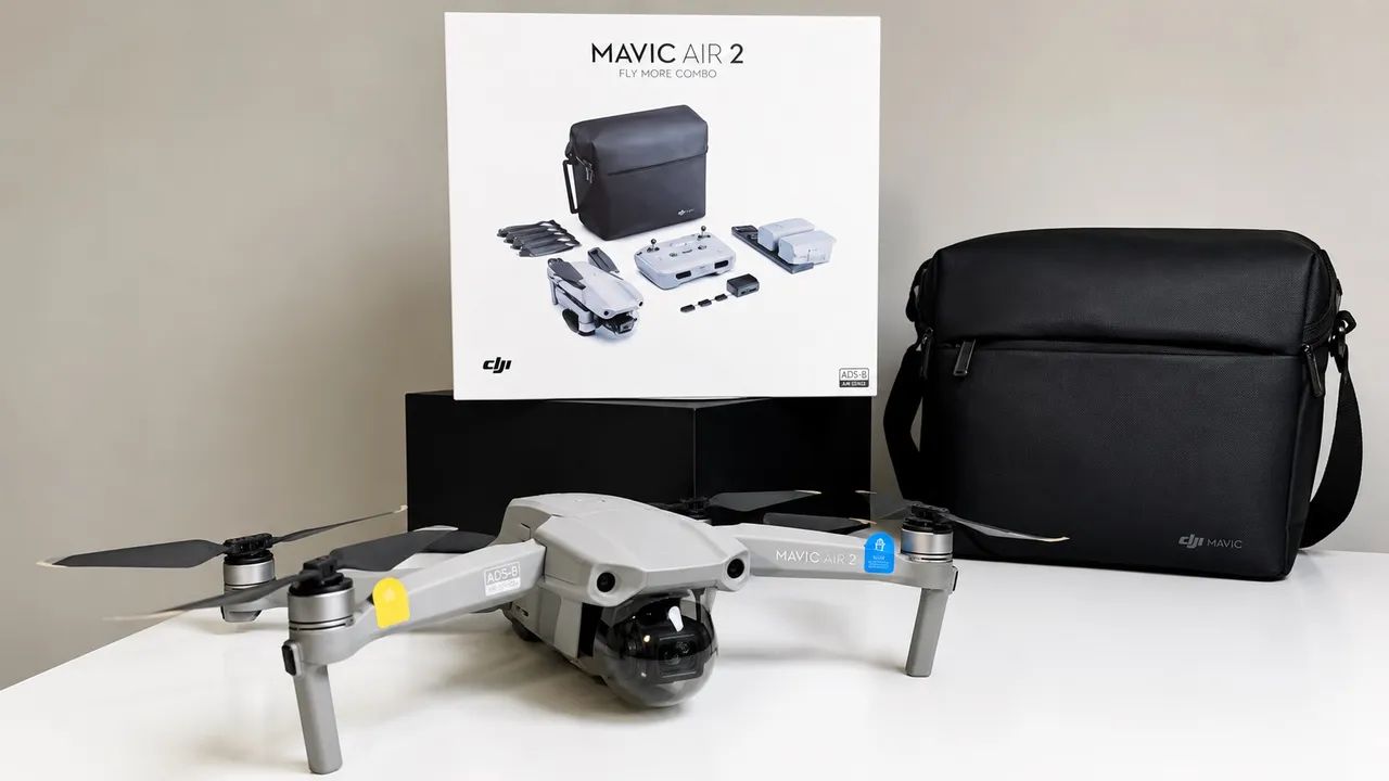Drone DJI Mavic Air 2 Fly More Combo Excelente Estado - Foto 3