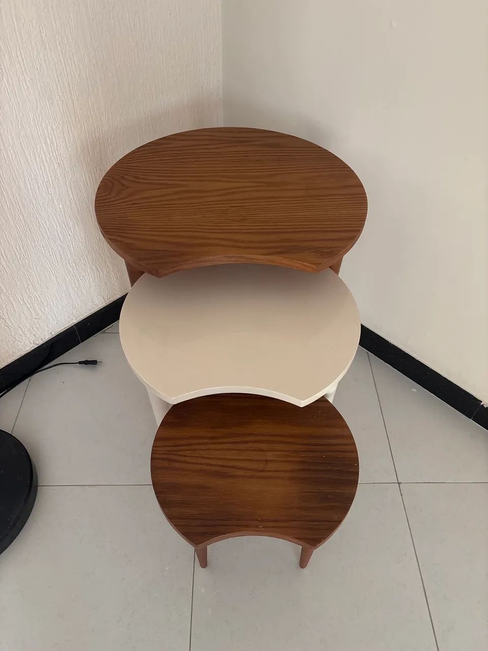 Vendo kit 3 mesas de canto 