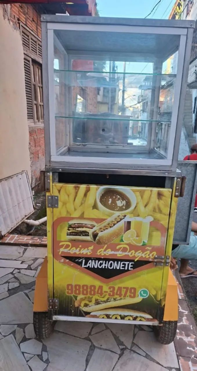 CARRINHO DE SALGADOS. Zap * - Foto 3