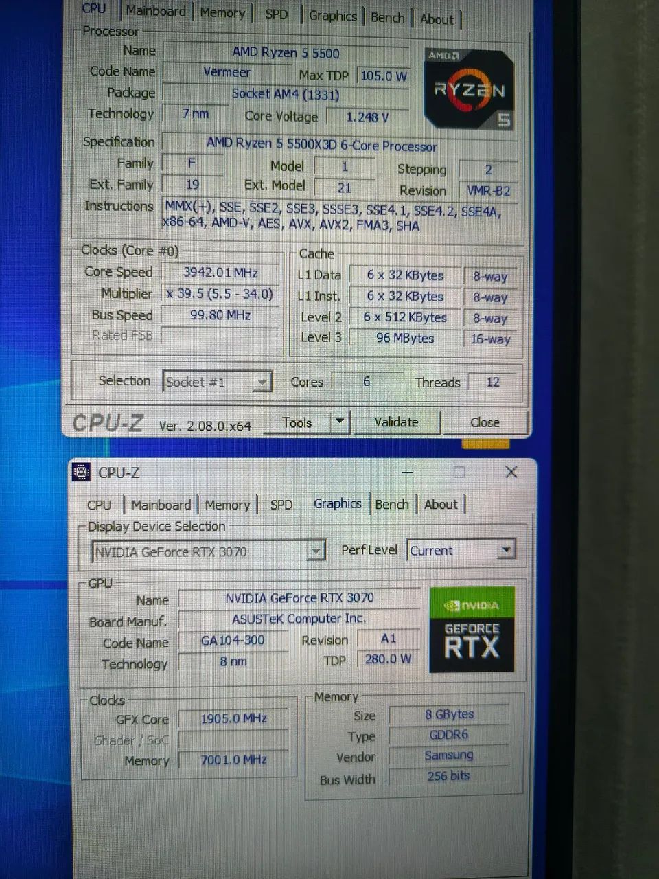 PC Gamer Ryzen 5500X3D - RTX 3070 Rog Strix - Foto 5