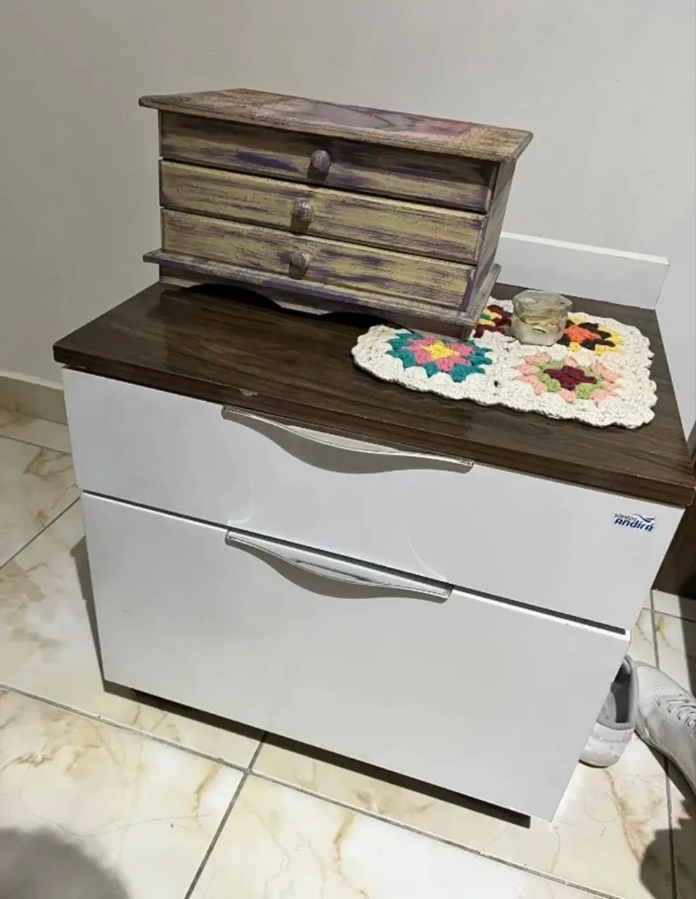 JOGO DE QUARTO COMPLETO - GUARDA ROUPA - Foto 5
