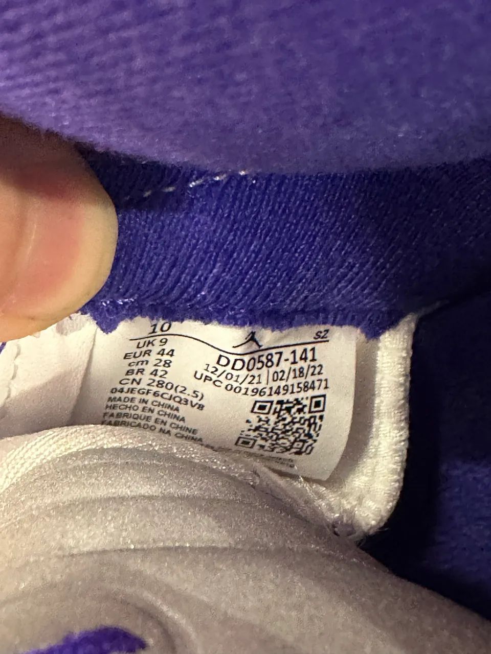 Air Jordan 5 Dark Concord  - Foto 5