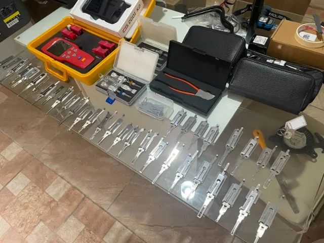Lote equipamentos para chaveiro - NAO ENVIO SO A RETIRAR - Foto 2