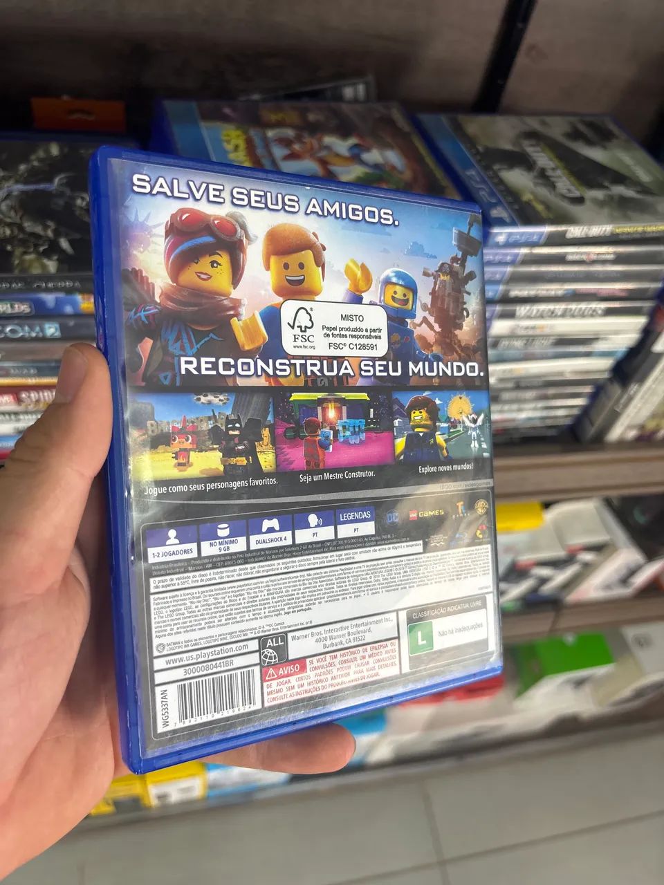 Lego vídeo game ps4 olx pay  - Foto 2