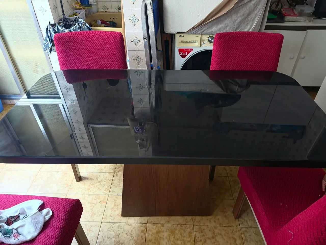 Mesa com 4 cadeiras - Foto 2