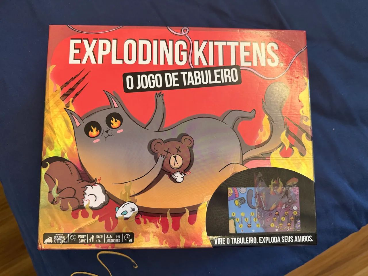 Exploding Kittens O Jogo de Tabuleiro Português
