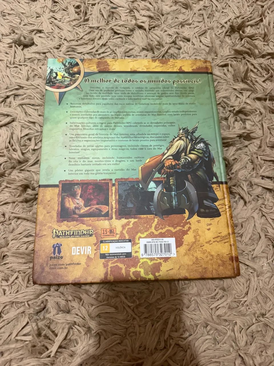 Pathfinder RPG - Guia de campanha do Mar interior - Foto 3