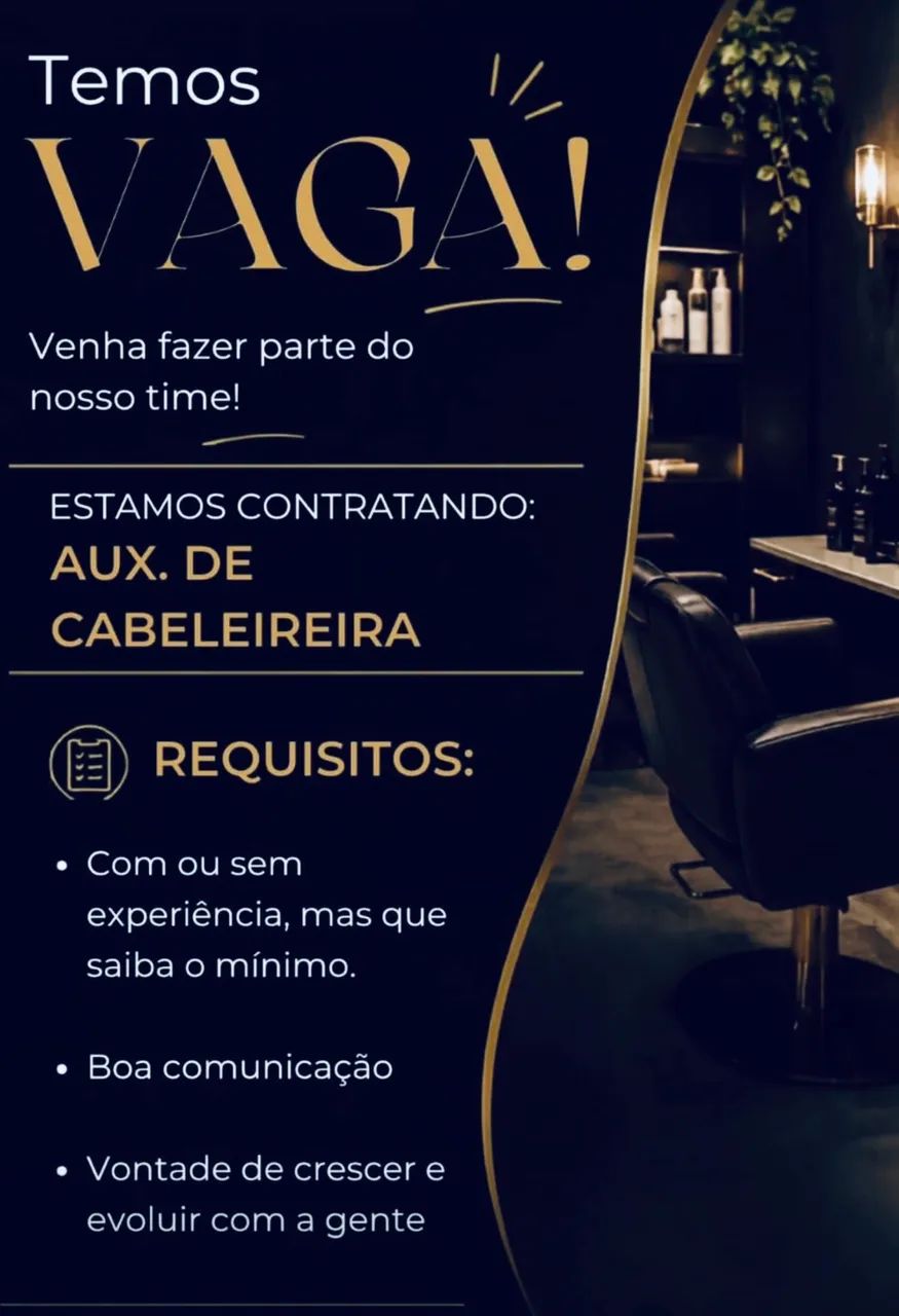 Preciso de auxiliar 