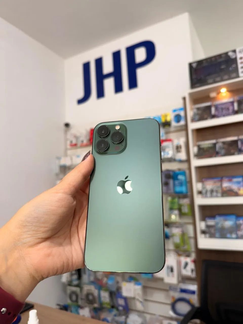 iPhone 13 Pro Max 256gb Verde - Até 12x sem juros, Loja Física