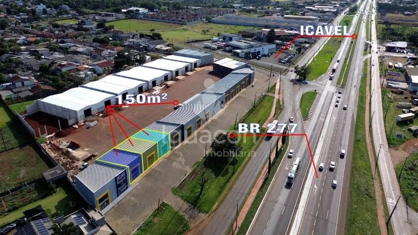 Sala Comercial na BR277 - PARCELADA NO BOLETO