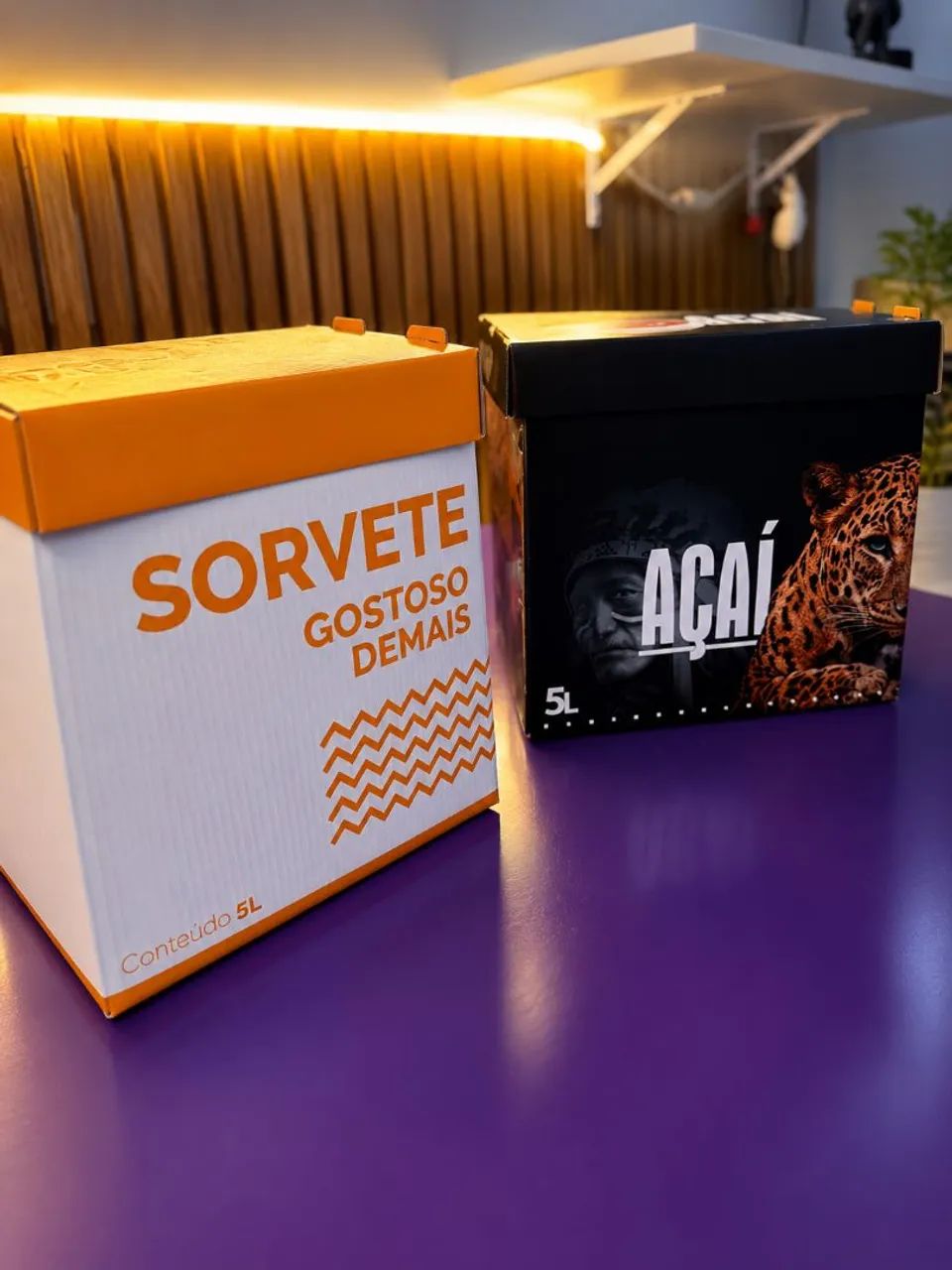 Açaí e sorvete  - Foto 3