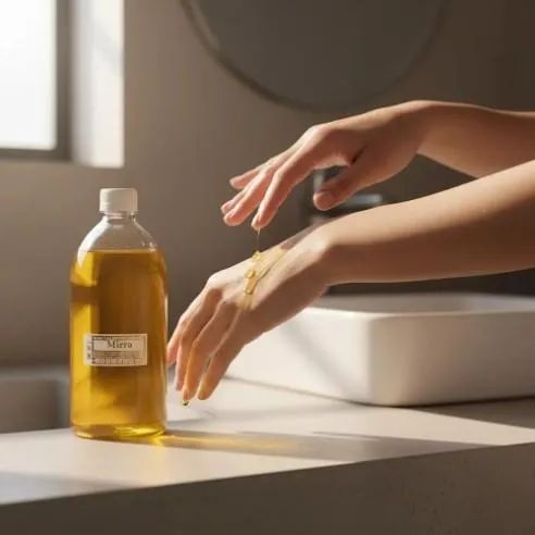 Óleo Para Unção Fragrância Mirra Com De 1litro - Foto 4